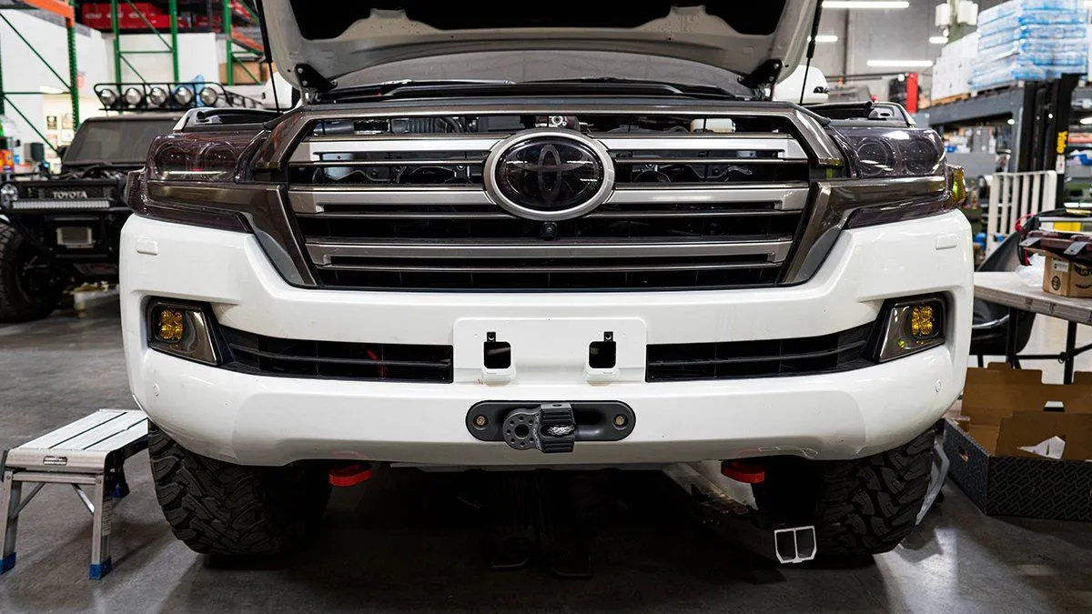 '08-21 200 Series Toyota Land Cruiser SDHQ Built Hidden Winch Mount