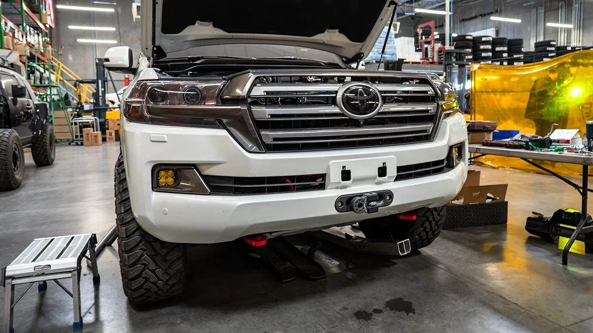 '08-21 200 Series Toyota Land Cruiser SDHQ Built Hidden Winch Mount