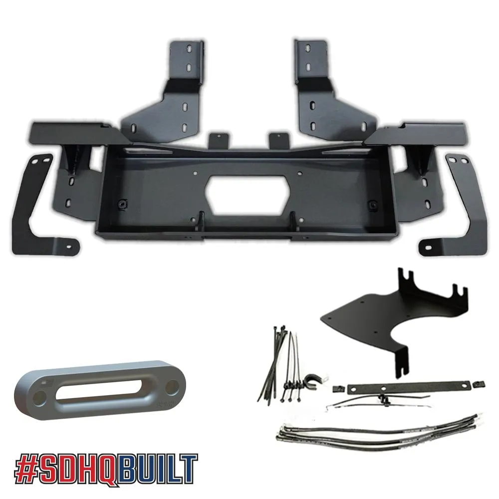 '08-21 200 Series Toyota Land Cruiser SDHQ Built Hidden Winch Mount