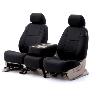 2010-2014 Chevy Silverado Custom Fit Neoprene Seat Covers Front 40/20/40 Seats-Black