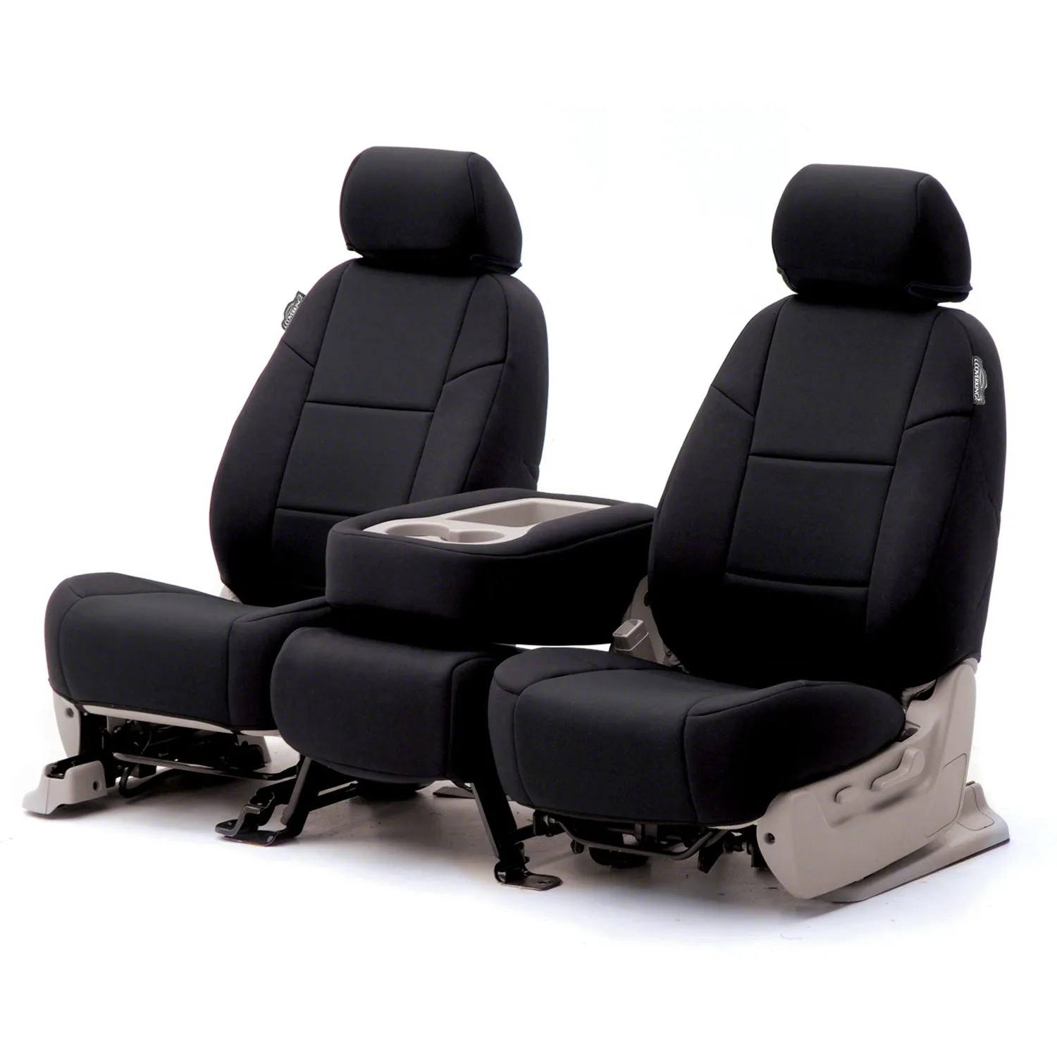 2010-2014 Chevy Silverado Custom Fit Neoprene Seat Covers Front 40/20/40 Seats-Black
