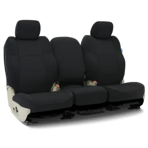 2010-2014 GMC Sierra Custom Fit Neoprene Seat Covers Front 40/20/40 Seats-Black