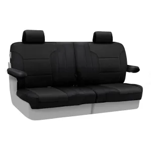 2011-2013 GMC Sierra 2500/3500 Custom Fit Neoprene Seat Covers Rear 60/40 Split-Black