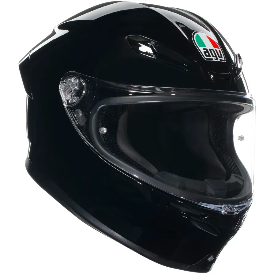 AGV K6-S Solid Black