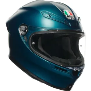 AGV K6-S Solid Petrolio Blue