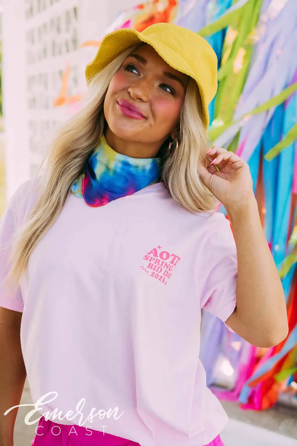 AOII New Bids on the Block Spring Bid Day Tshirt