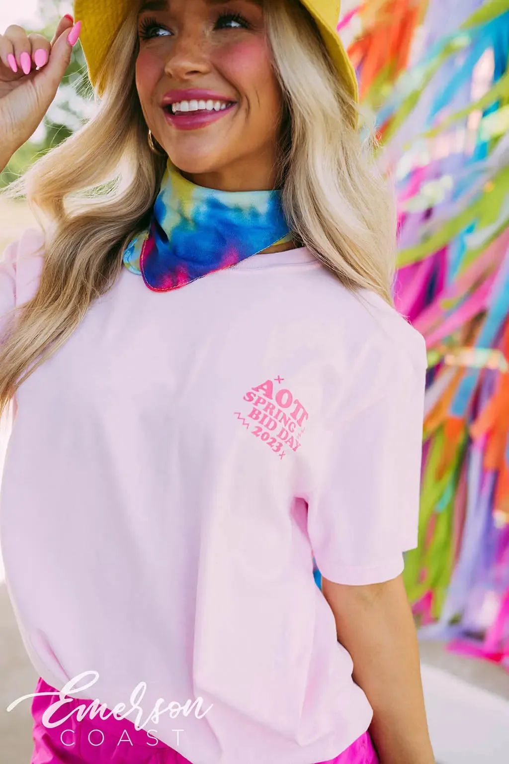AOII New Bids on the Block Spring Bid Day Tshirt