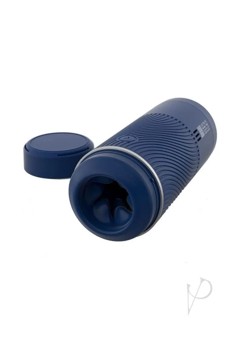 Arcwave Pow Stroker in Blue: Premium Manual Masturbation with Natural Suction Control