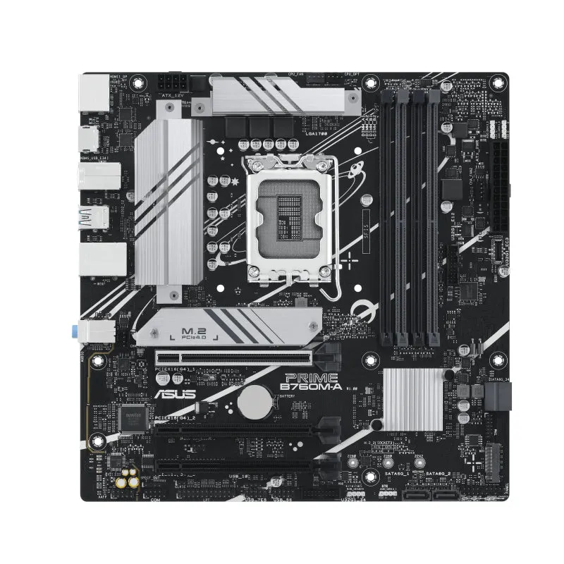 Asus Mainboard Prime B760m-A-Csm - Micro Atx - Socket Lga1700 - Intel B760