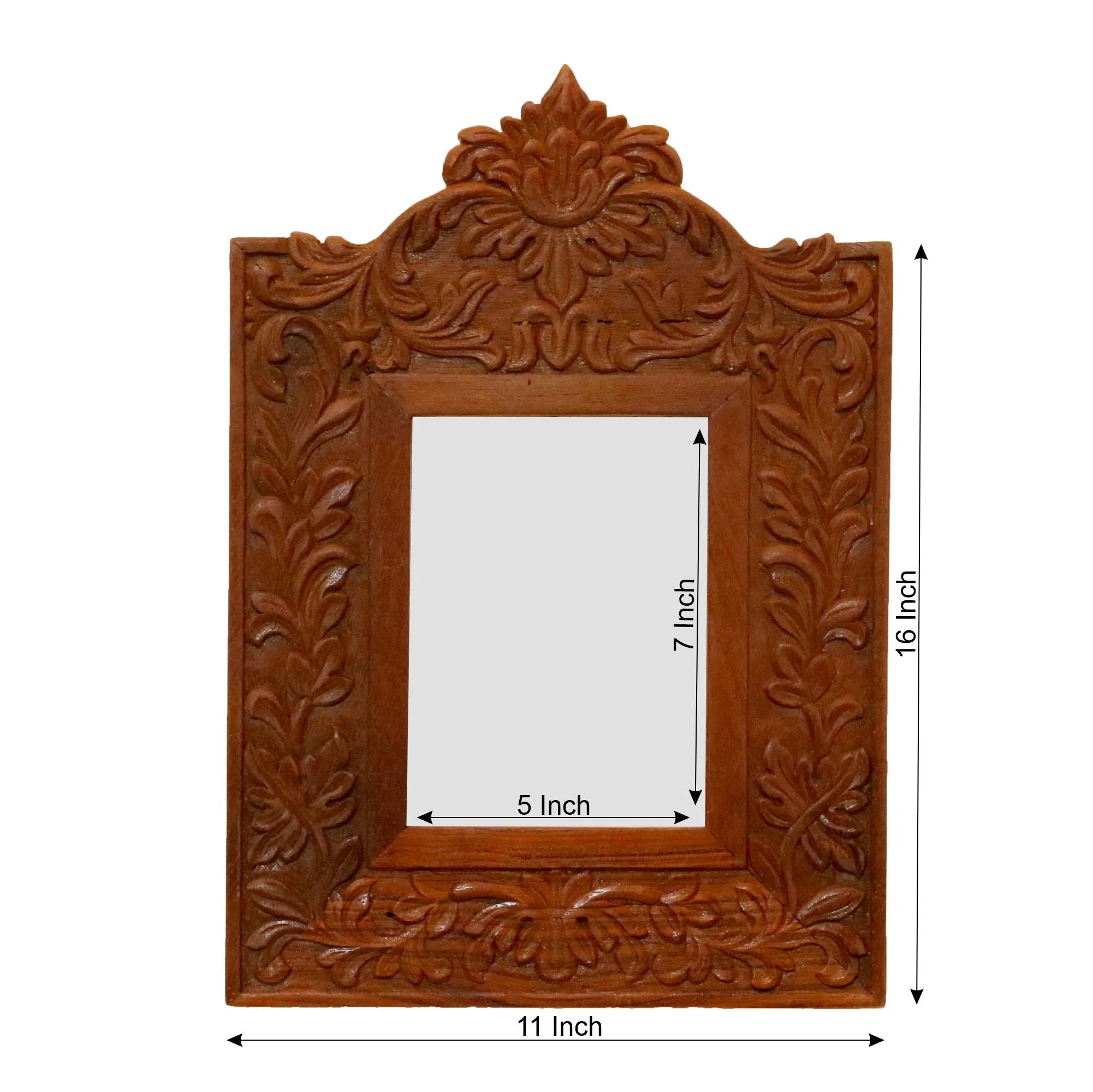 Carved Temple Mirror