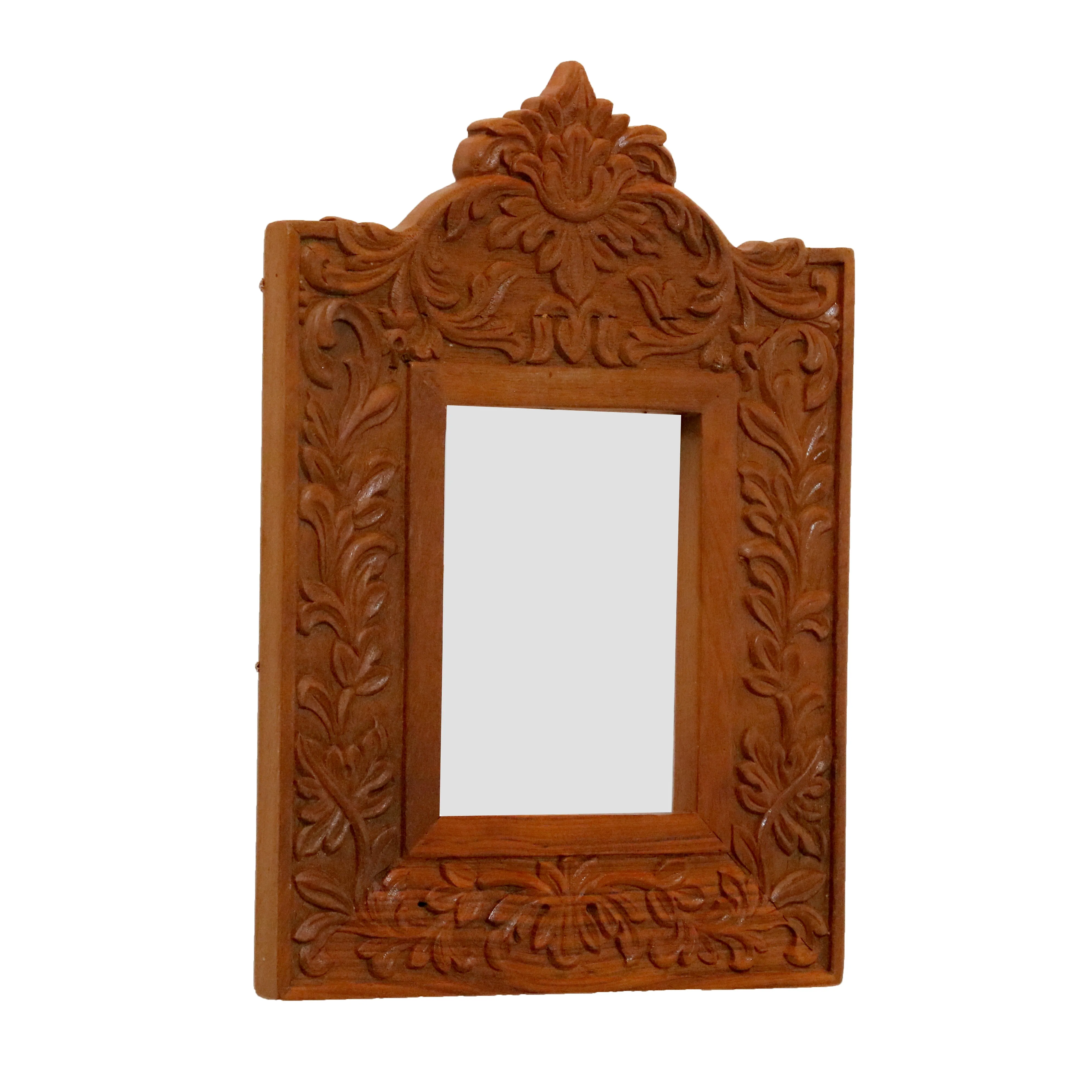 Carved Temple Mirror