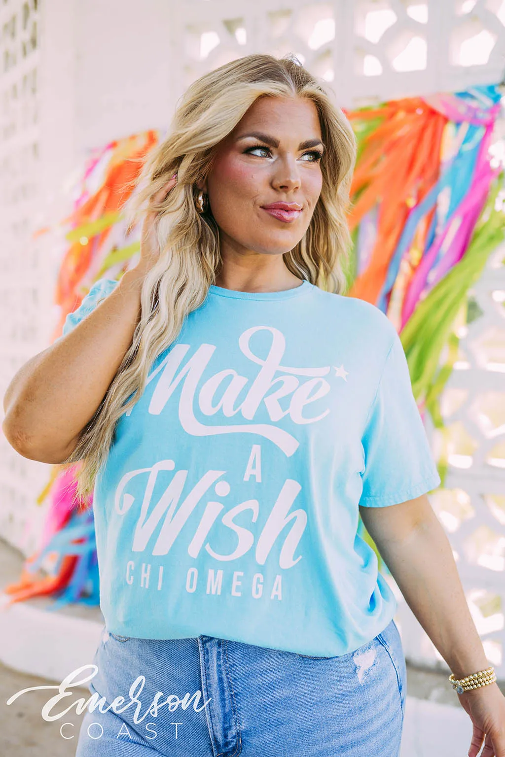 Chi Omega Make A Wish Tee