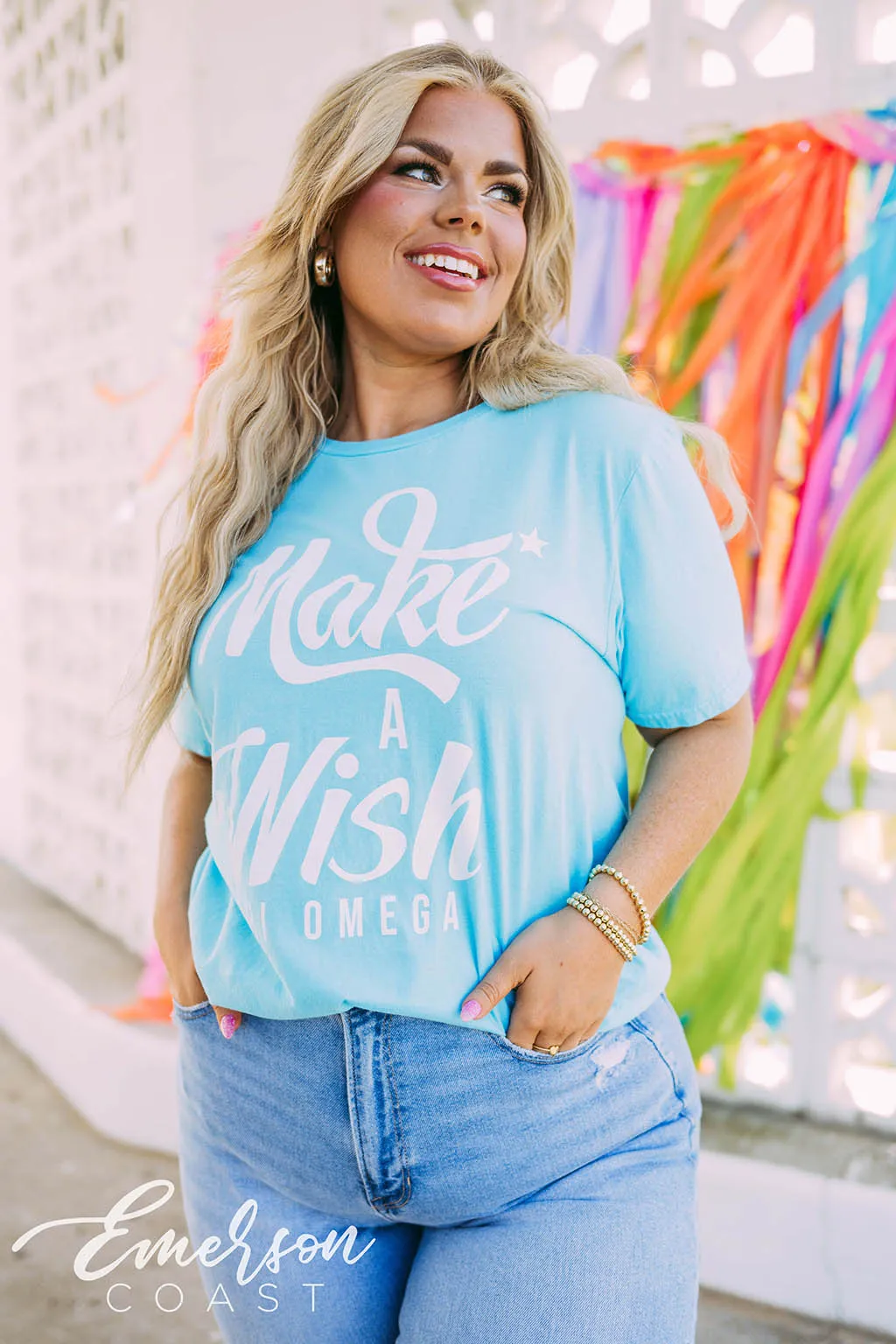 Chi Omega Make A Wish Tee