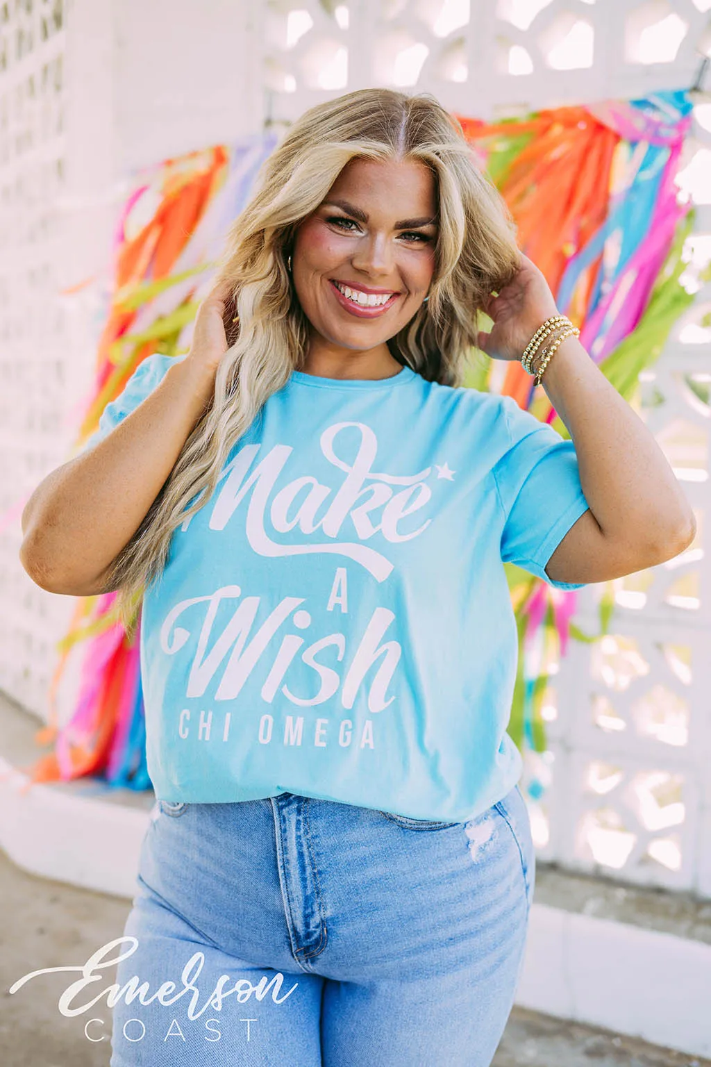 Chi Omega Make A Wish Tee