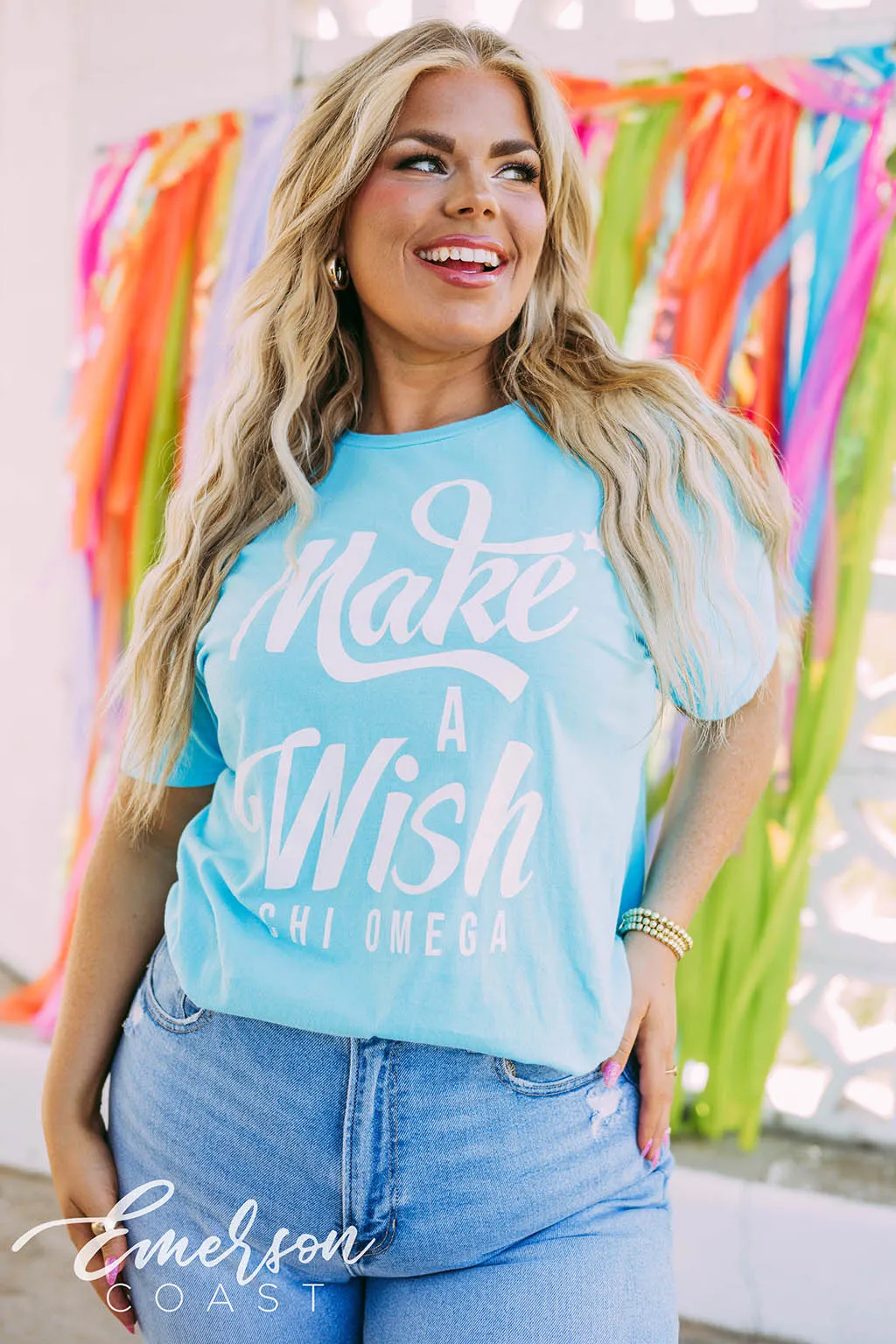 Chi Omega Make A Wish Tee