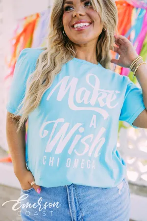 Chi Omega Make A Wish Tee