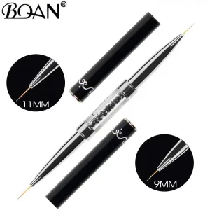 Crystal Nail Art Brush Set: Versatile Double-Ended Design