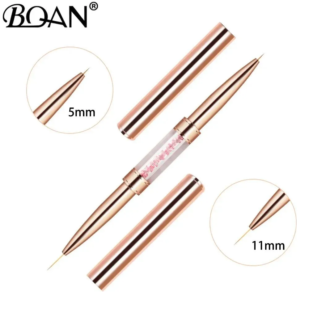 Crystal Nail Art Brush Set: Versatile Double-Ended Design