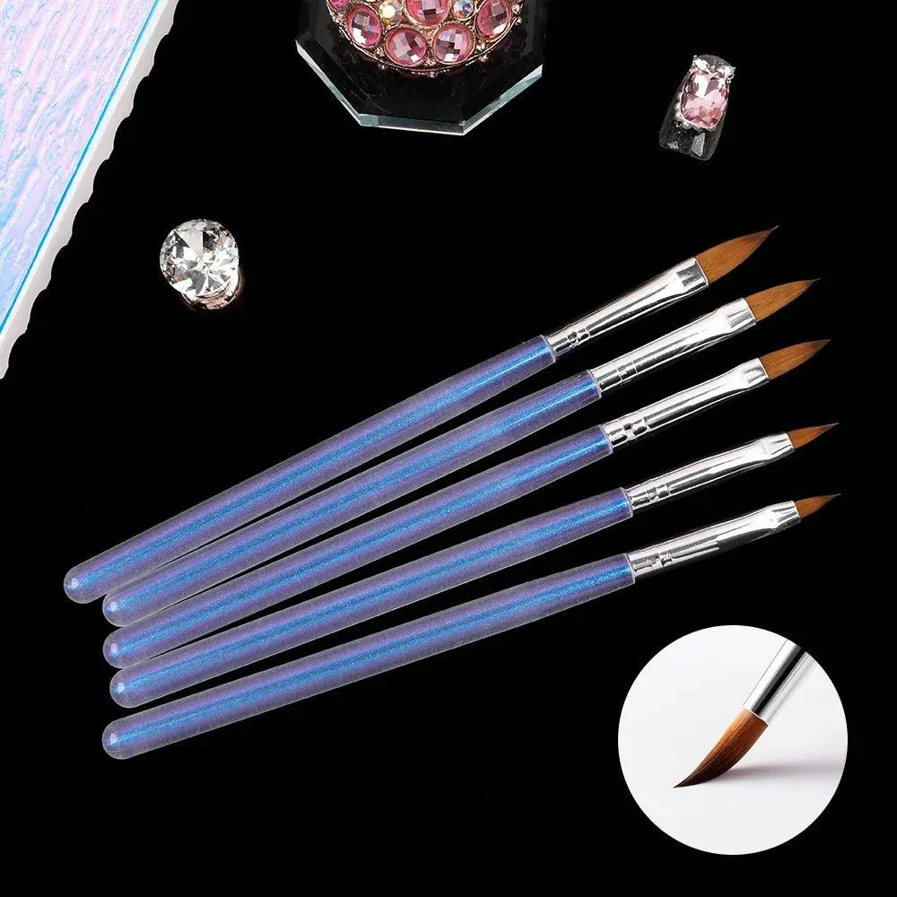 Crystal Nail Art Brush Set: Versatile Double-Ended Design