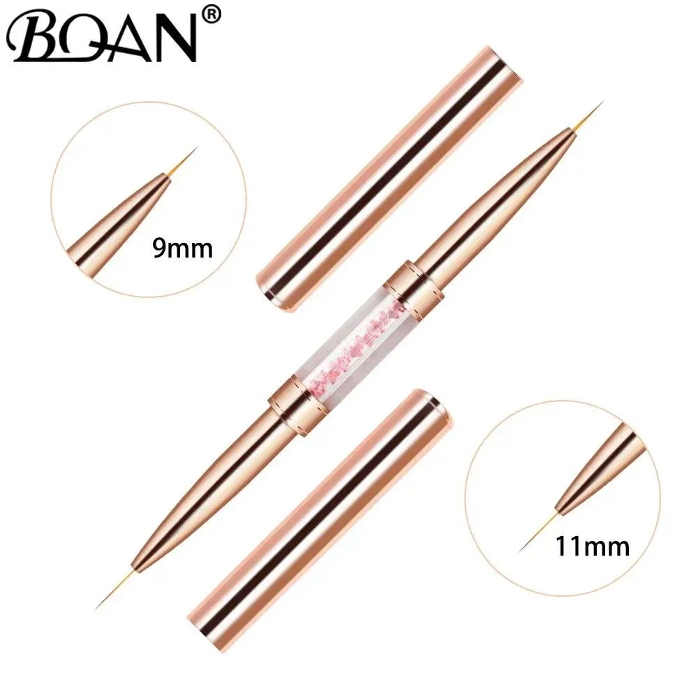 Crystal Nail Art Brush Set: Versatile Double-Ended Design