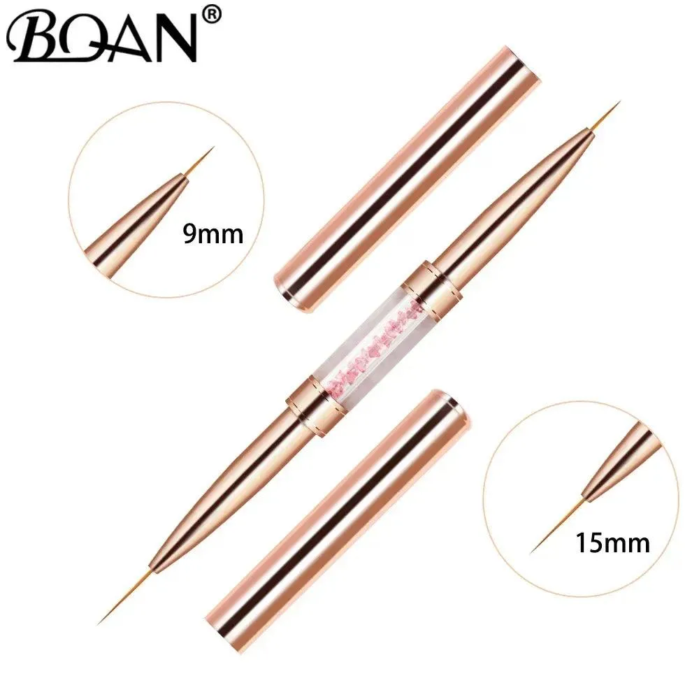 Crystal Nail Art Brush Set: Versatile Double-Ended Design