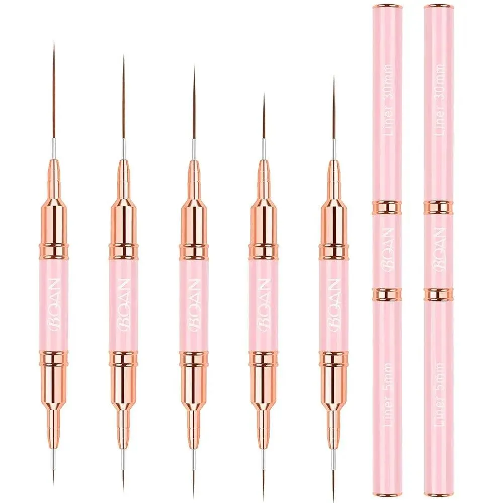 Crystal Nail Art Brush Set: Versatile Double-Ended Design