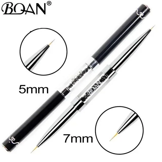 Crystal Nail Art Brush Set: Versatile Double-Ended Design