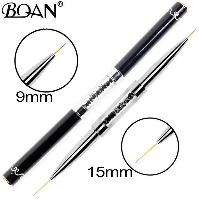 Crystal Nail Art Brush Set: Versatile Double-Ended Design