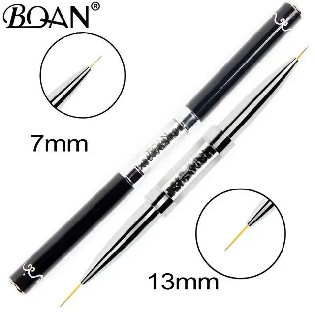 Crystal Nail Art Brush Set: Versatile Double-Ended Design