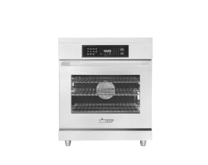 Dacor HIPR30S 30" Induction Pro Range, Silver Stainless Steel