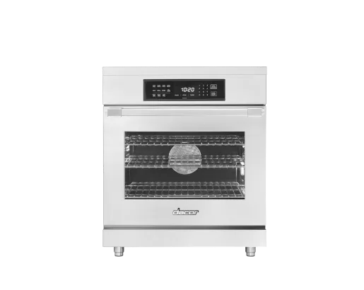Dacor HIPR30S 30" Induction Pro Range, Silver Stainless Steel