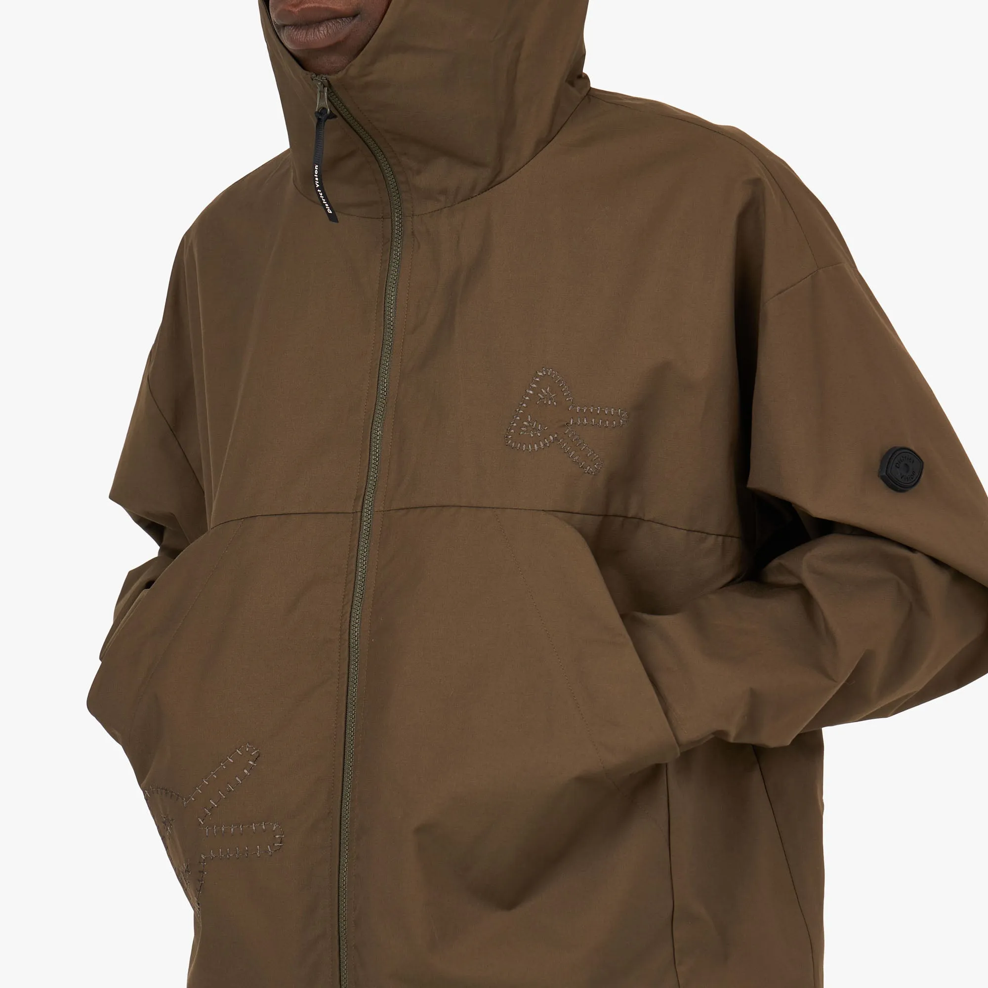 District Vision Organic Cotton DWR Hiking Jacket / Juniper