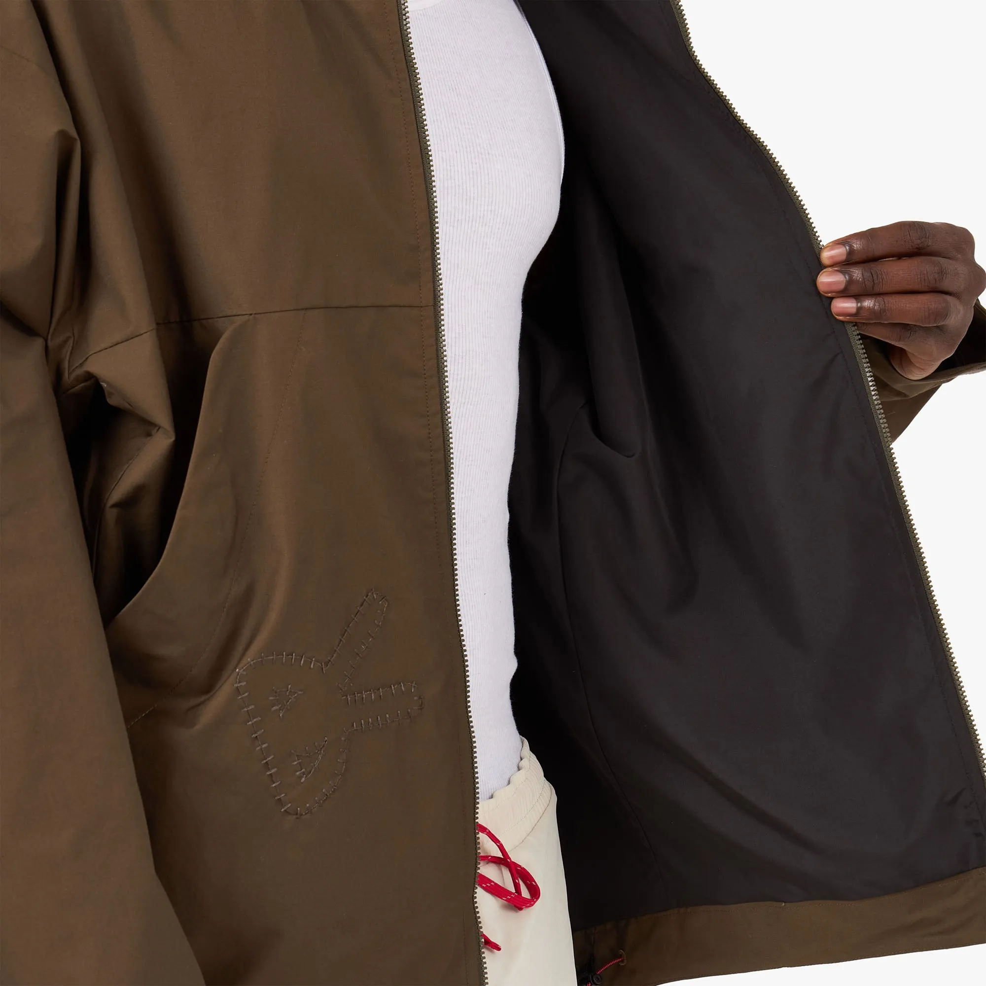 District Vision Organic Cotton DWR Hiking Jacket / Juniper