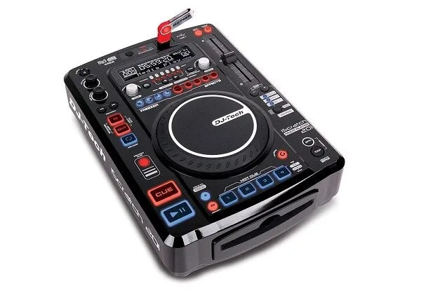 DJ Tech iScratch 201 Professional Media Player with Midi Control and DSP