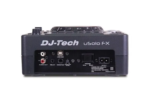 DJ Tech USOLO FX Compact DJ Media Player and Controller