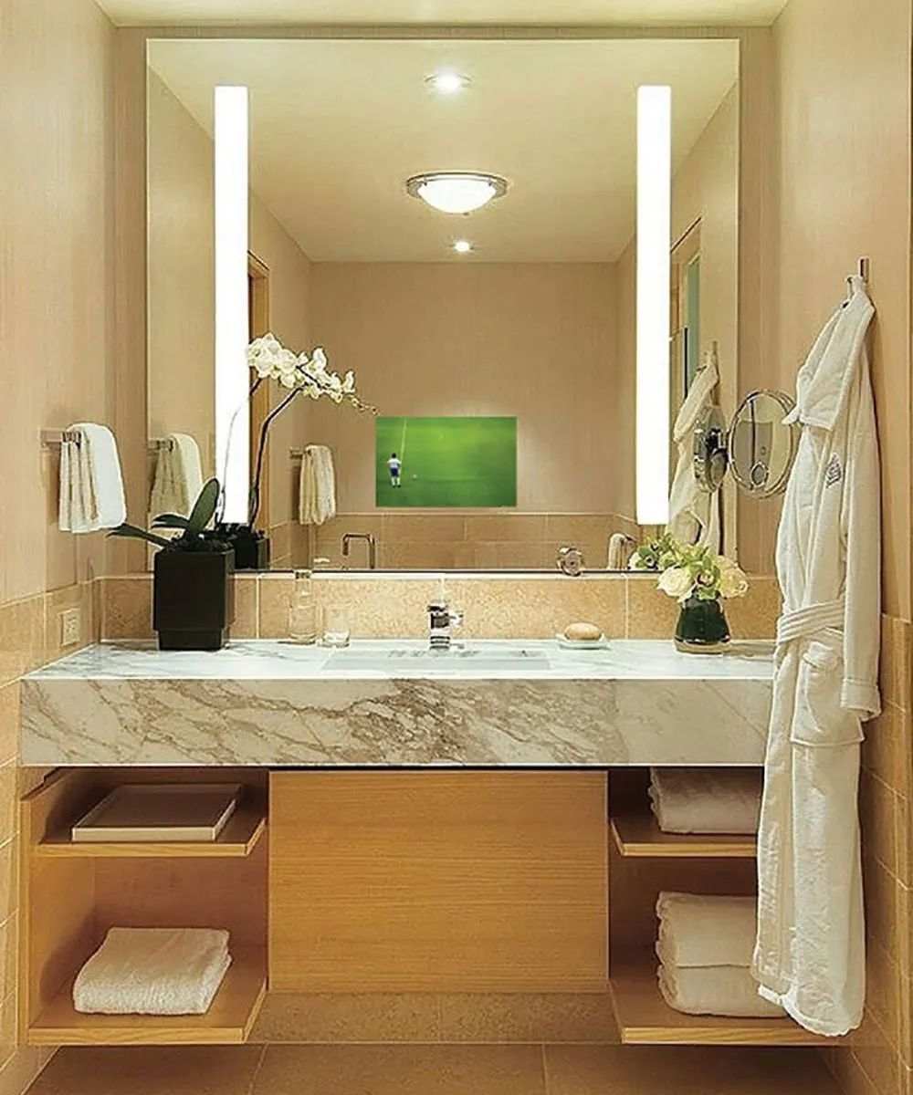 Electric Mirror Fusion™ LED Lighted Mirror TV