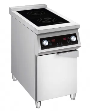 Empire 2 Hob Floor Standing Induction Range 2 x 5kw - EMP-IR2