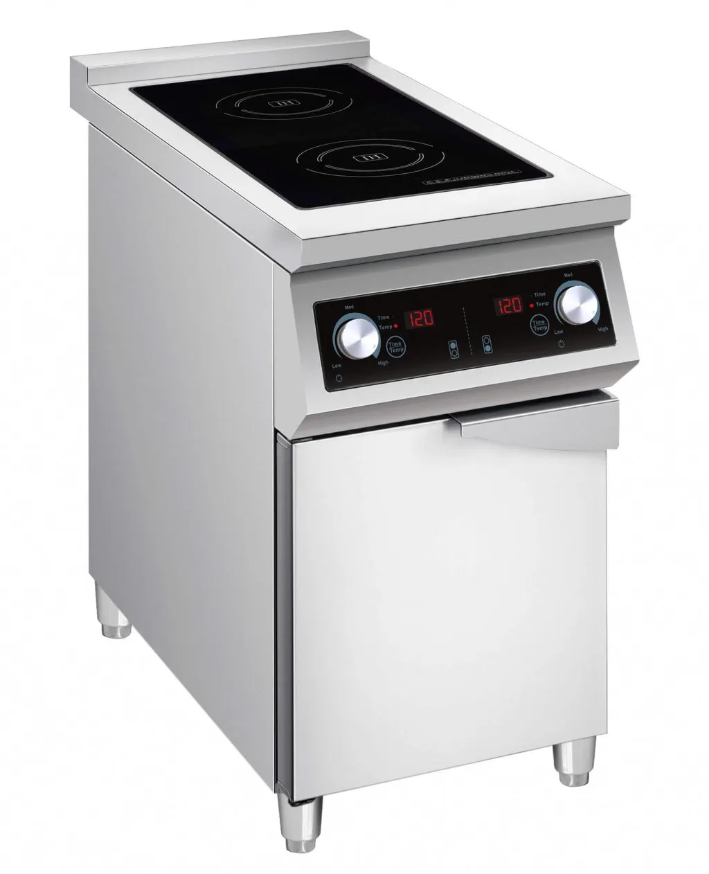 Empire 2 Hob Floor Standing Induction Range 2 x 5kw - EMP-IR2