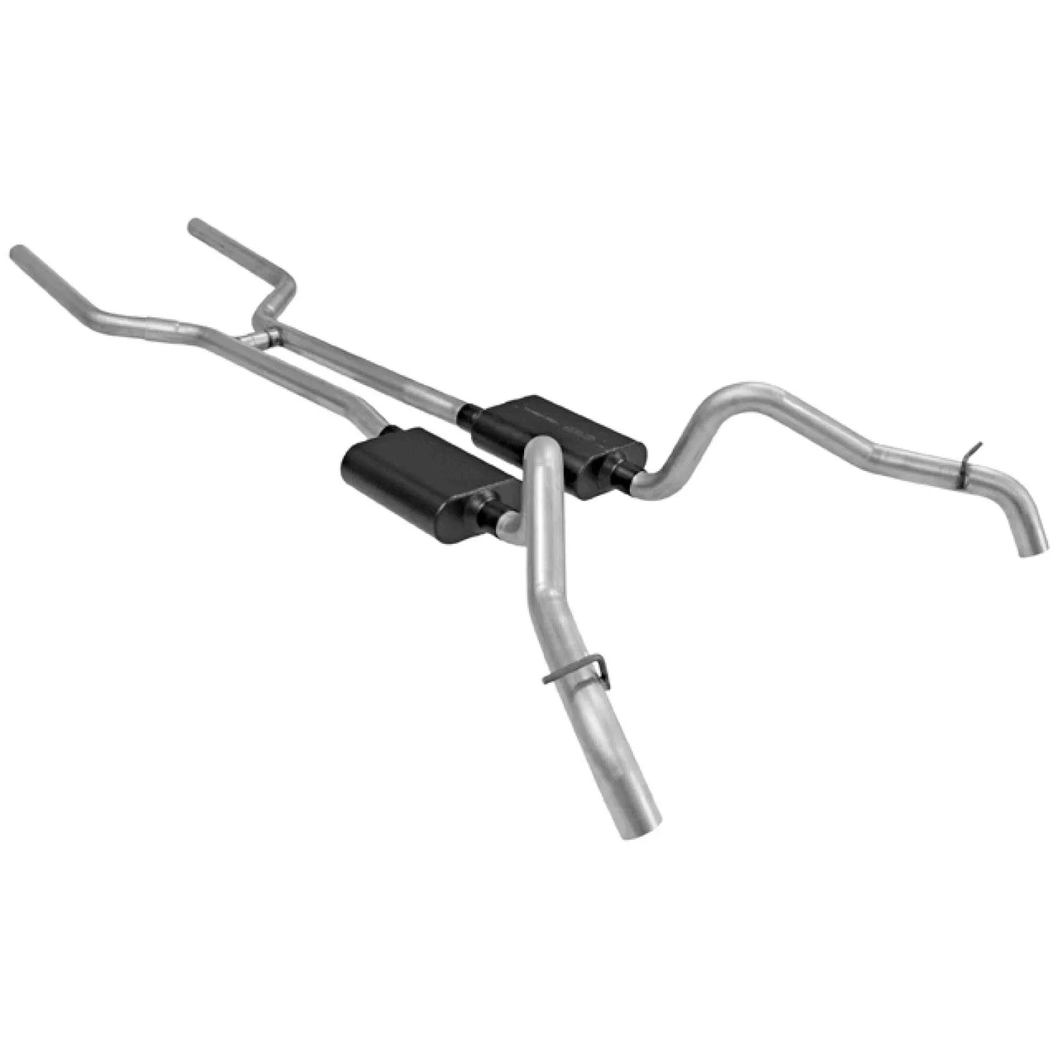 Flowmaster American Thunder Dual Exhaust System - 1967-68 Camaro/Firebird V8