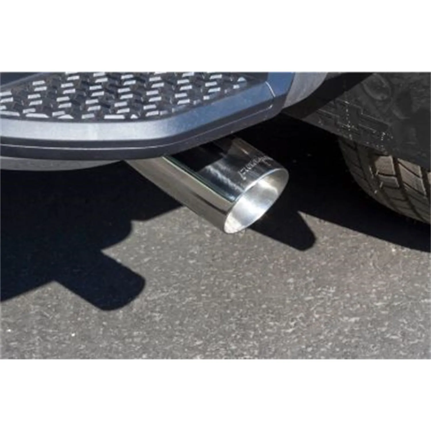 Flowmaster FlowFx Exhaust System - Cat-Back - 2-1/2" Diameter - Dual Side Exit - 9-1/2" Polished Tips - Stainless - 5.3 L