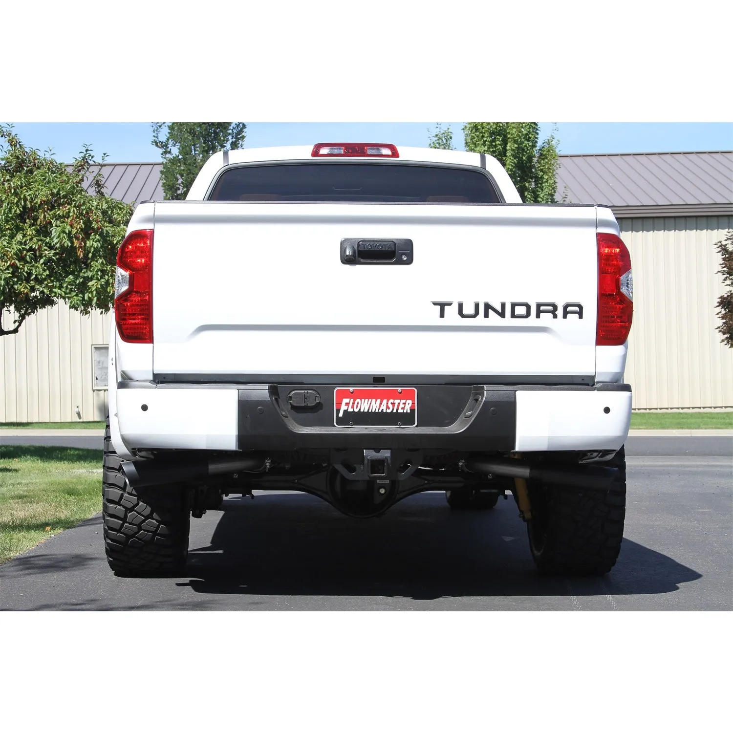 Flowmaster Outlaw Exhaust System Cat Back 2-1/2" Tailpipe 4" Tips - Stainless