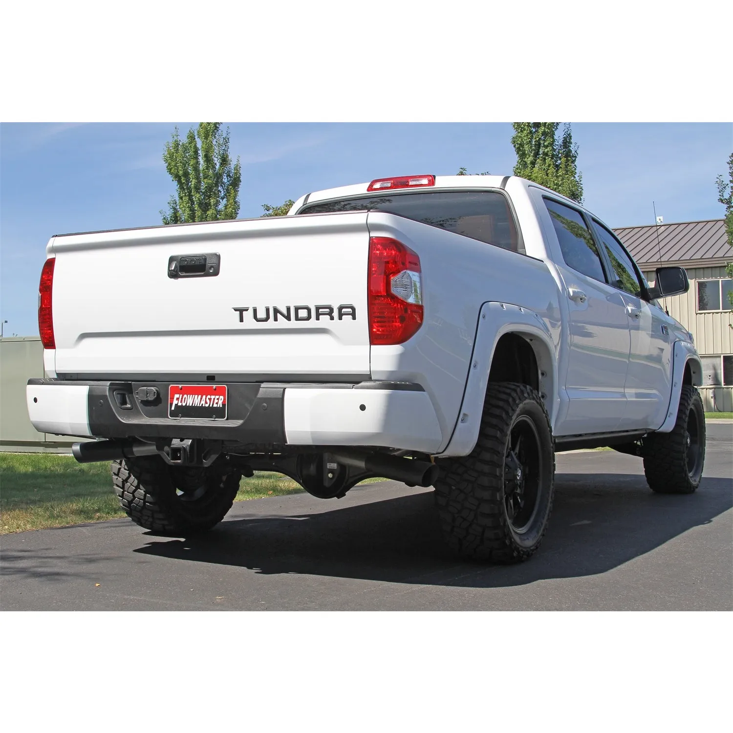 Flowmaster Outlaw Exhaust System Cat Back 2-1/2" Tailpipe 4" Tips - Stainless