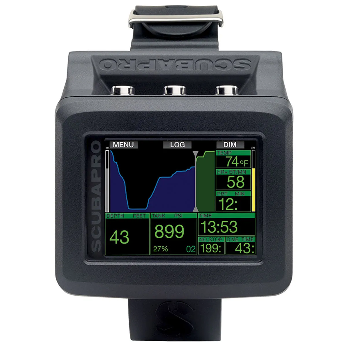 G2 WRIST DIVE COMPUTER, W/ TRANSMITTER