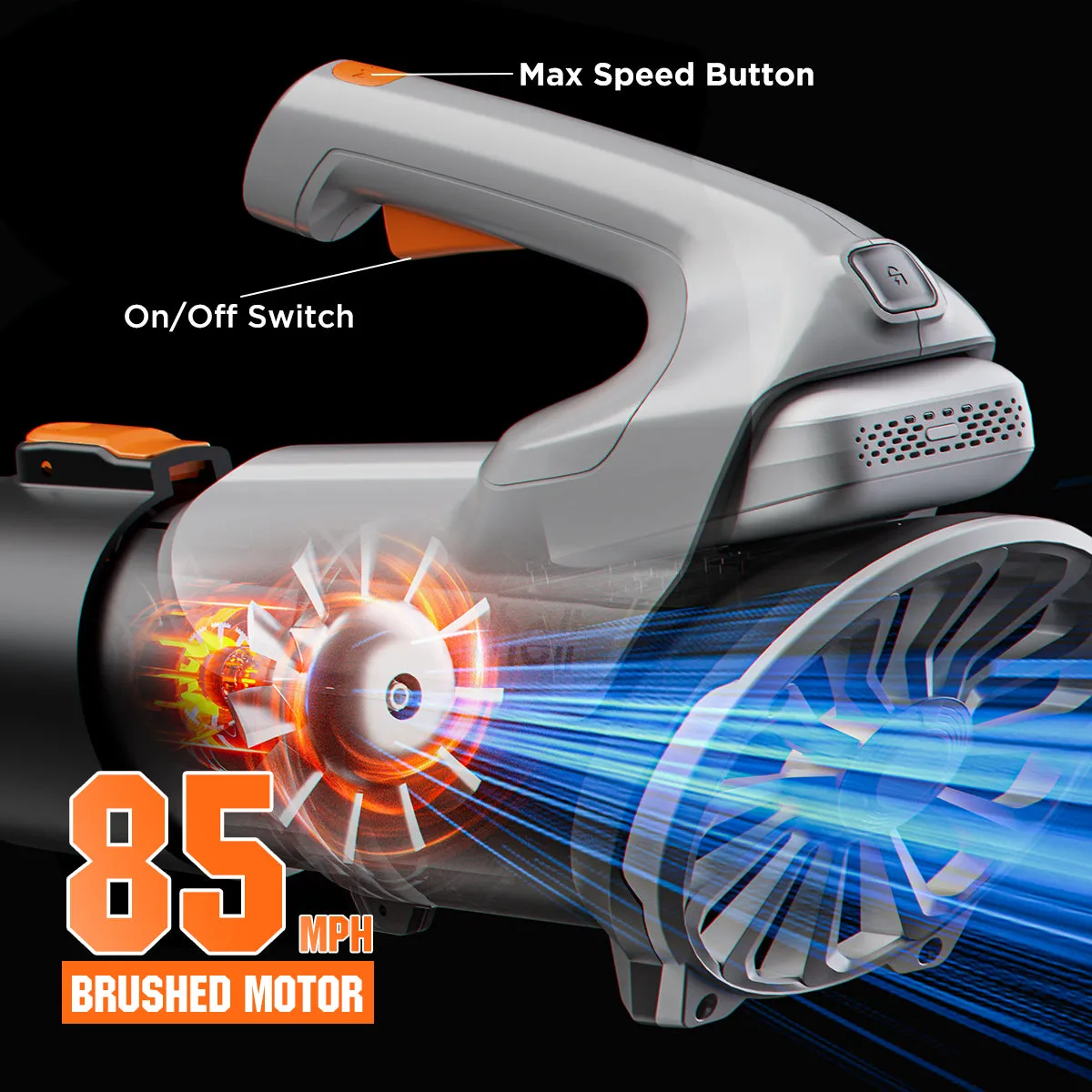 Handy  20V U20 2.0Ah SE Cordless Leaf Blower(Tool Only)
