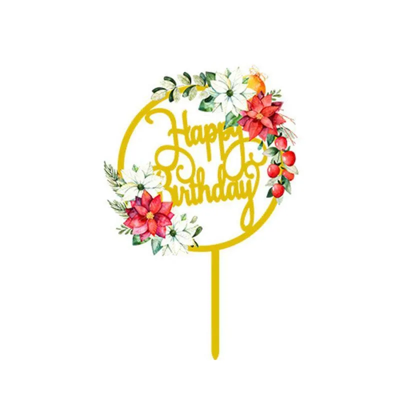 Happy Birthday Cake Decoration