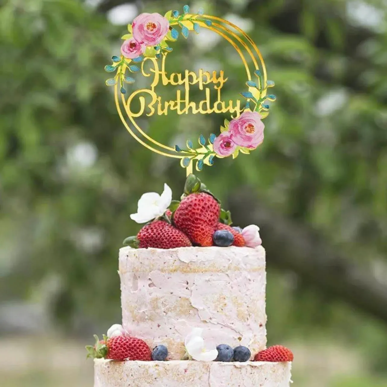 Happy Birthday Cake Decoration