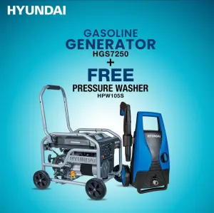 Hyundai Gasoline Generator 2.2KW (HGS2500)