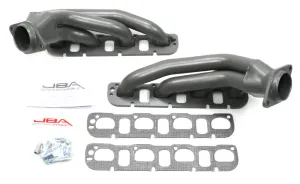 JBA Shorty Headers (Titanium Ceramic): 300 / Challenger / Charger / Magnum 6.1L & 6.4L SRT8 2006 - 2014