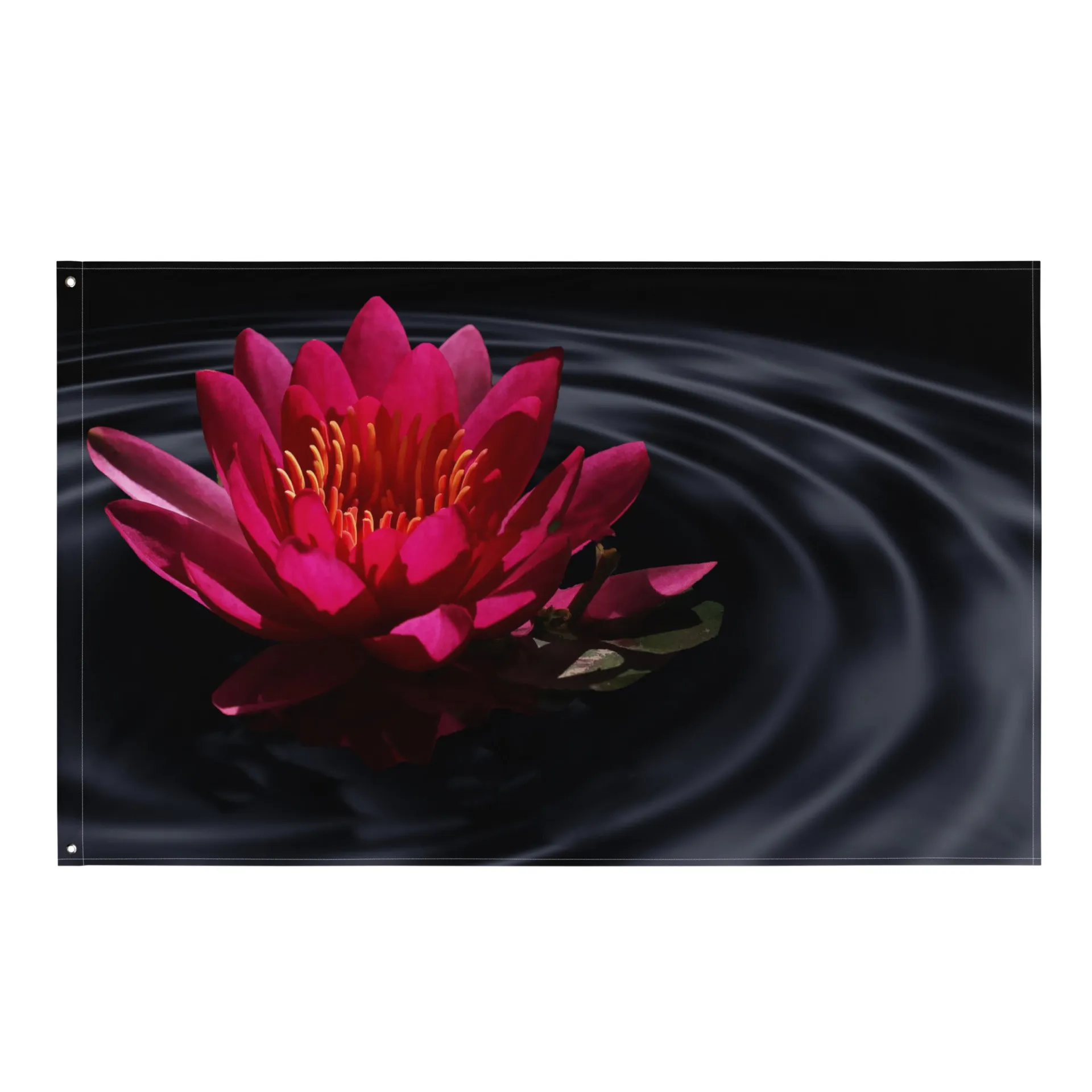 Lily Flower Art Painting Flag Tapestry - Versatile Wall Hanging & Home Decor