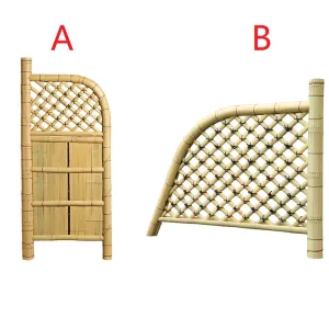 Modern vaired styles and sizes(W182cmXH118cm) Japanese bamboo door /garden entrance customizable